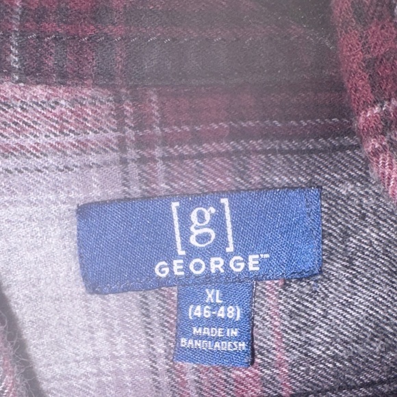 George Plaid Button-Up Shirt - Picture 10 of 10